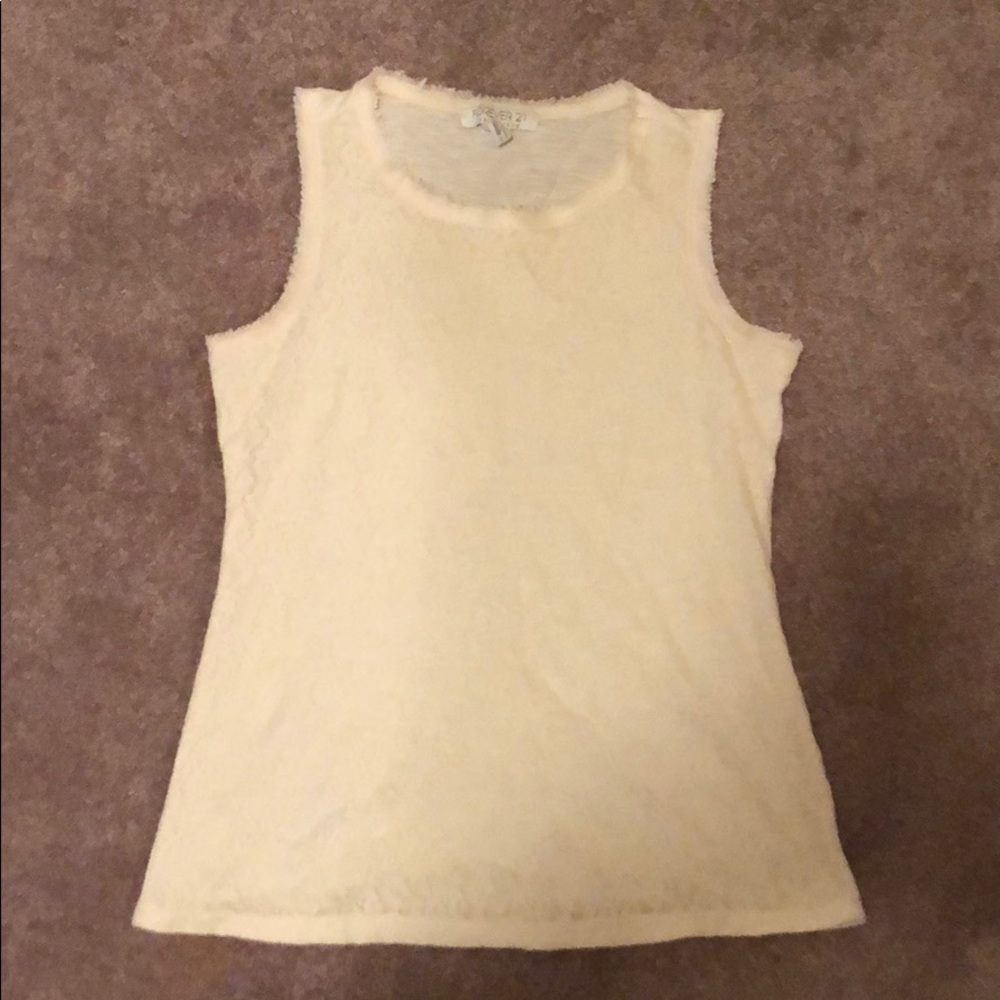 ☁️ White Lace Tank Top ☁️